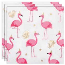 Servetter Flamingos