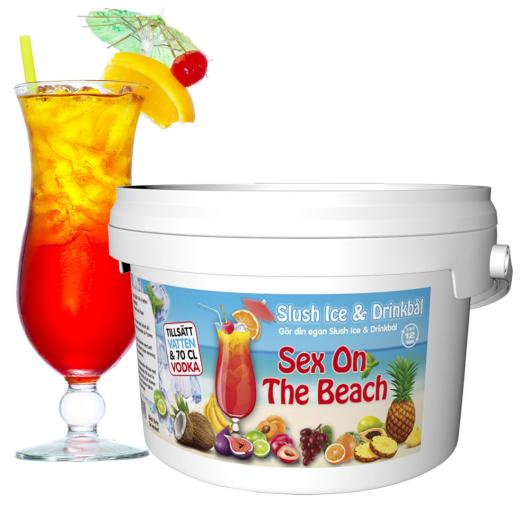 Slush Ice och Drinkbål Sex On The Beach