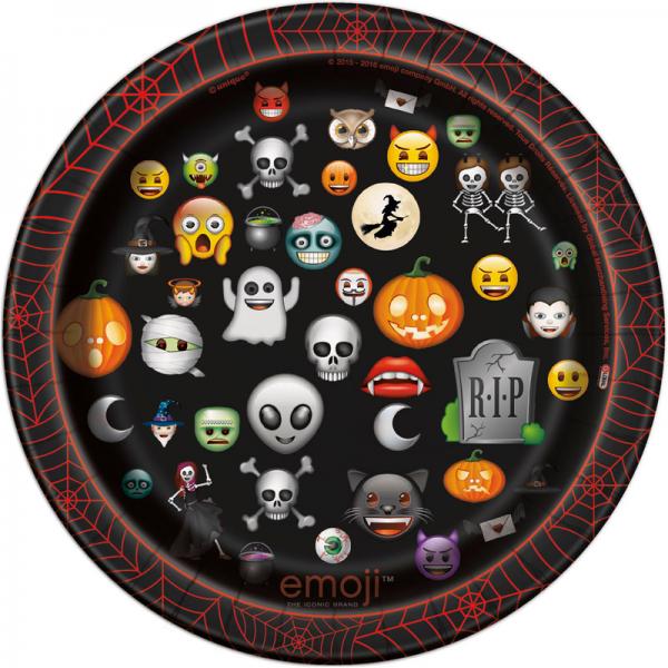 Halloween Emoji Assietter