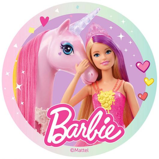 Barbie Tårtbild E