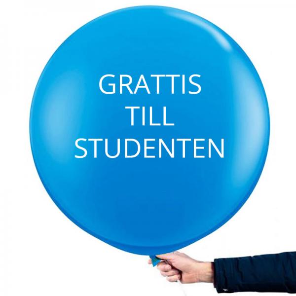 Studentballong Stor Bl