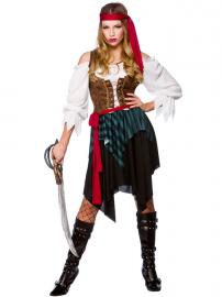 Caribbean Pirate Maskeraddräkt Small