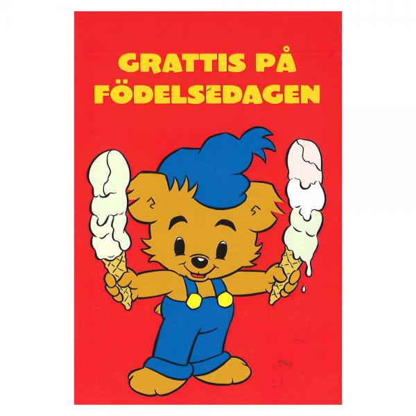 Bamse Grattiskort