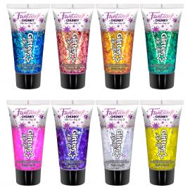 PaintGlow Chunky Glitter Gel Fantasy Golden Griffin