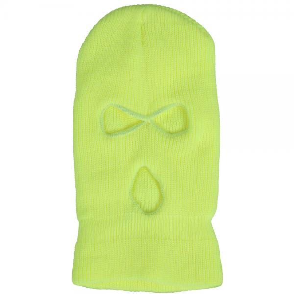Balaclava Skidmask Neon Gul