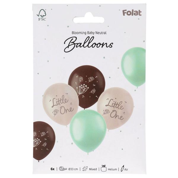 Latexballonger Little One Mix 6-pack