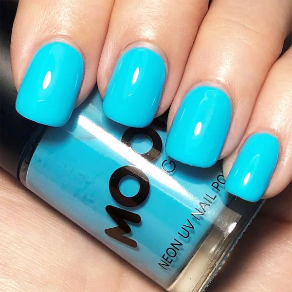 Moon Glow Neon UV Nagellack Pastell Bl