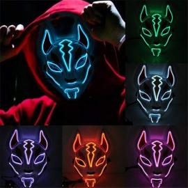 Djurmask LED Gul