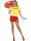 Baywatch Kvinnlig Livrddare Maskeraddrkt