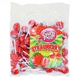 Gum Pop Jordgubb Godisklubbor 48-pack