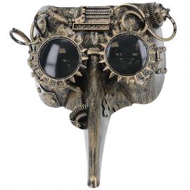 Viktoriansk Steampunk Pestdoktor Mask