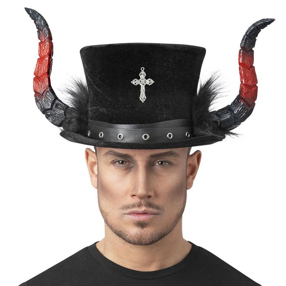 svart hög hatt main image 0