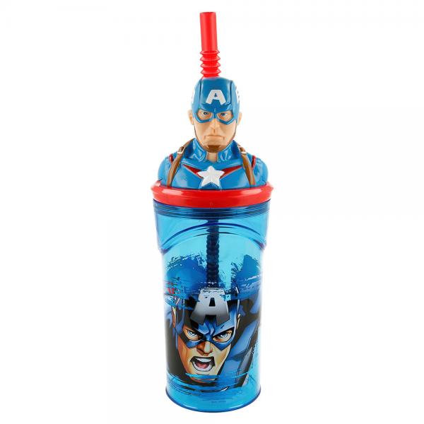 Captain America 3D Mugg med Sugrr