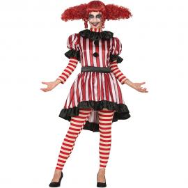 Clown Maskeraddräkt XL