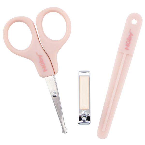 Baby Nagelkit Rosa 3-pack