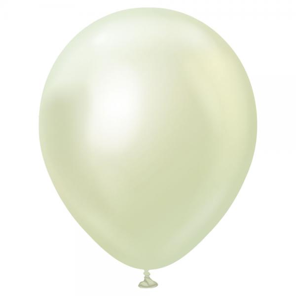 Latexballonger Chrome Green Gold