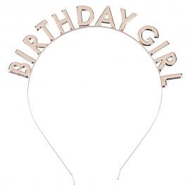 Birthday Girl Diadem Roséguld