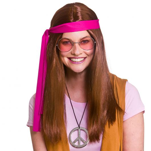 Woodstock Hippie Perukset Brun