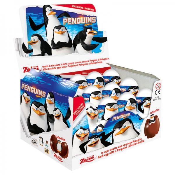 Pingvinerna Chokladgg med verraskning