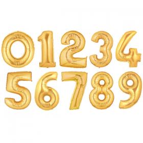Sifferballong Guld
