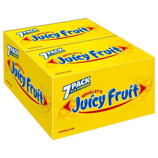 Wrigley's Juicy Fruit Tuggummi 7-pack