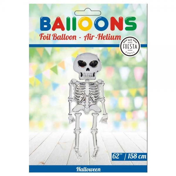 Skelett Folieballong