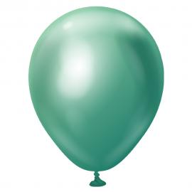 Gröna Mini Chrome Ballonger