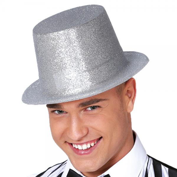 Glitterhatt Silver