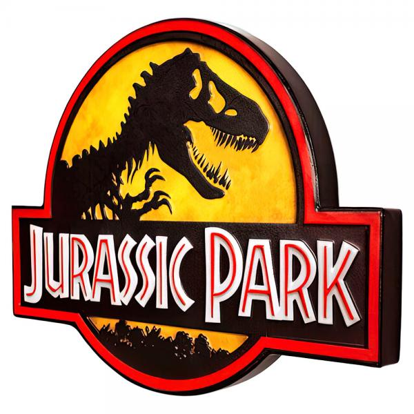 Jurassic Park Metallskylt
