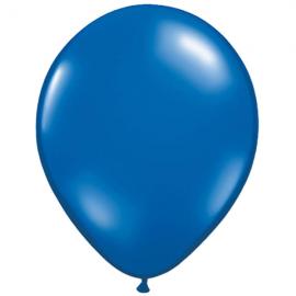 Metallic Ballonger Blå 100-pack