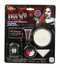 Face-On Vampire Makeup