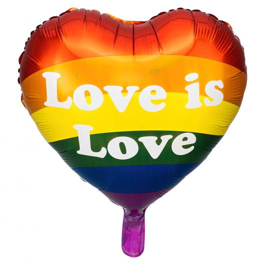 Folieballong Love is Love