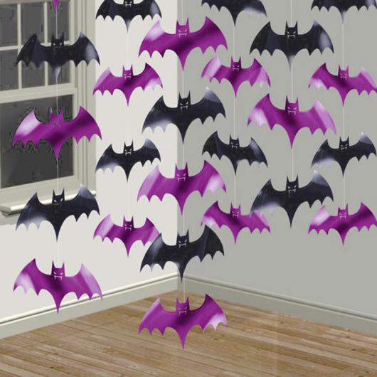 Hngande Halloween Dekorationer Fladdermss