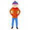 South Park Stan Maskeraddräkt Medium