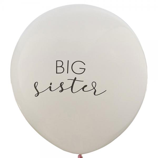 Big Sister Ballong Hello Baby