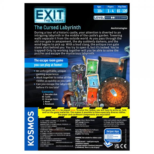 Exit The Cursed Labyrinth Spel