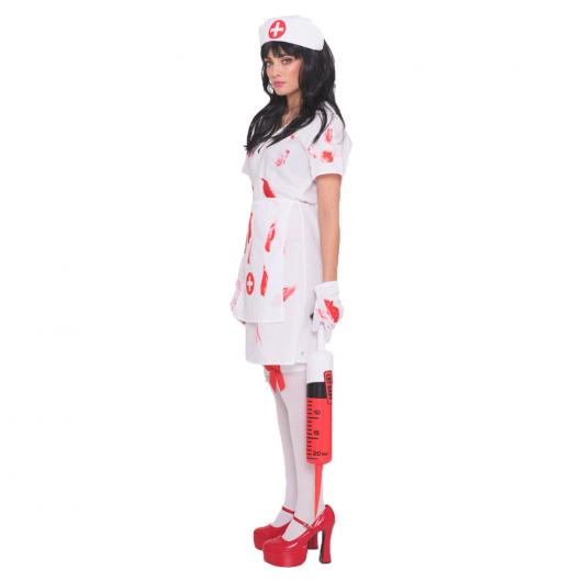 Zombie Sjuksköterska Maskeraddräkt Deluxe