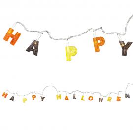 Happy Halloween LED-Ljusslinga