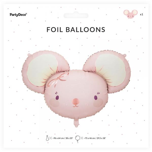 Folieballong Mus