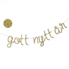 Girlang Gott Nytt År Guld