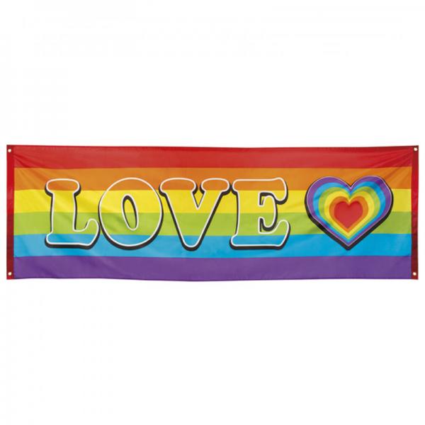 Stor Pride Banderoll Love
