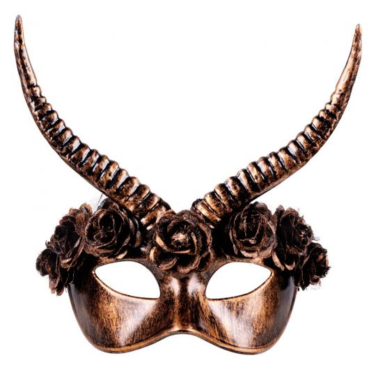 Venetiansk Mask med Horn