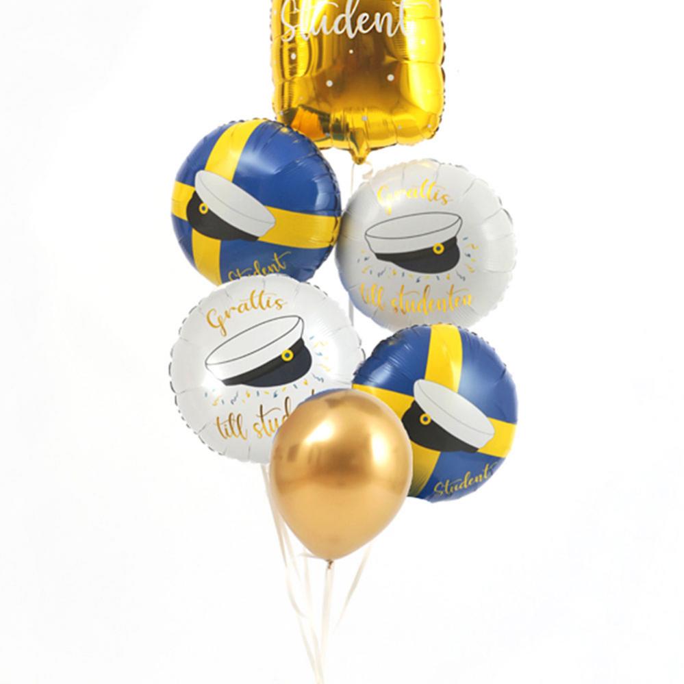 Folieballong No1 Studentballong Penna med helium main image 1