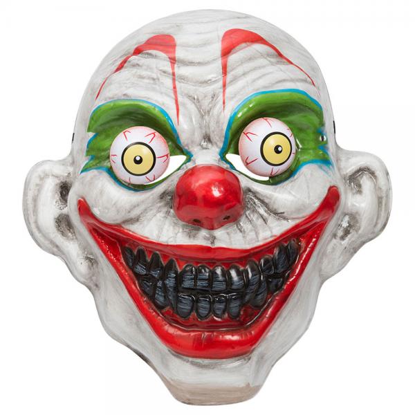 Lskig Clown Mask med Utstende gon