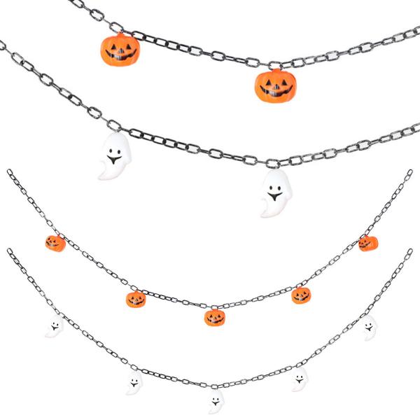 Hngande Kedja med Spken eller Halloweenpumpor