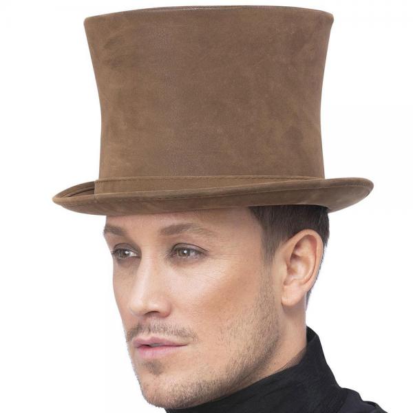 Viktorianskt Hg Hatt Deluxe Brun