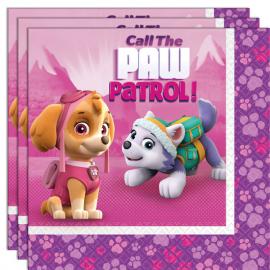 Paw Patrol Servetter Rosa