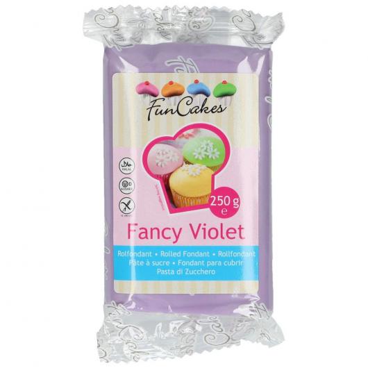 Ljuslila Sockerpasta Fancy Violet