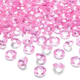 Diamantkonfetti Ljusrosa