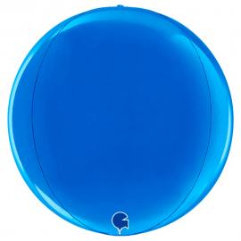 Globe Folieballong Blå